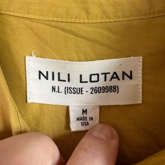 Brand New Nili Lotan button down - Picture 2 of 3